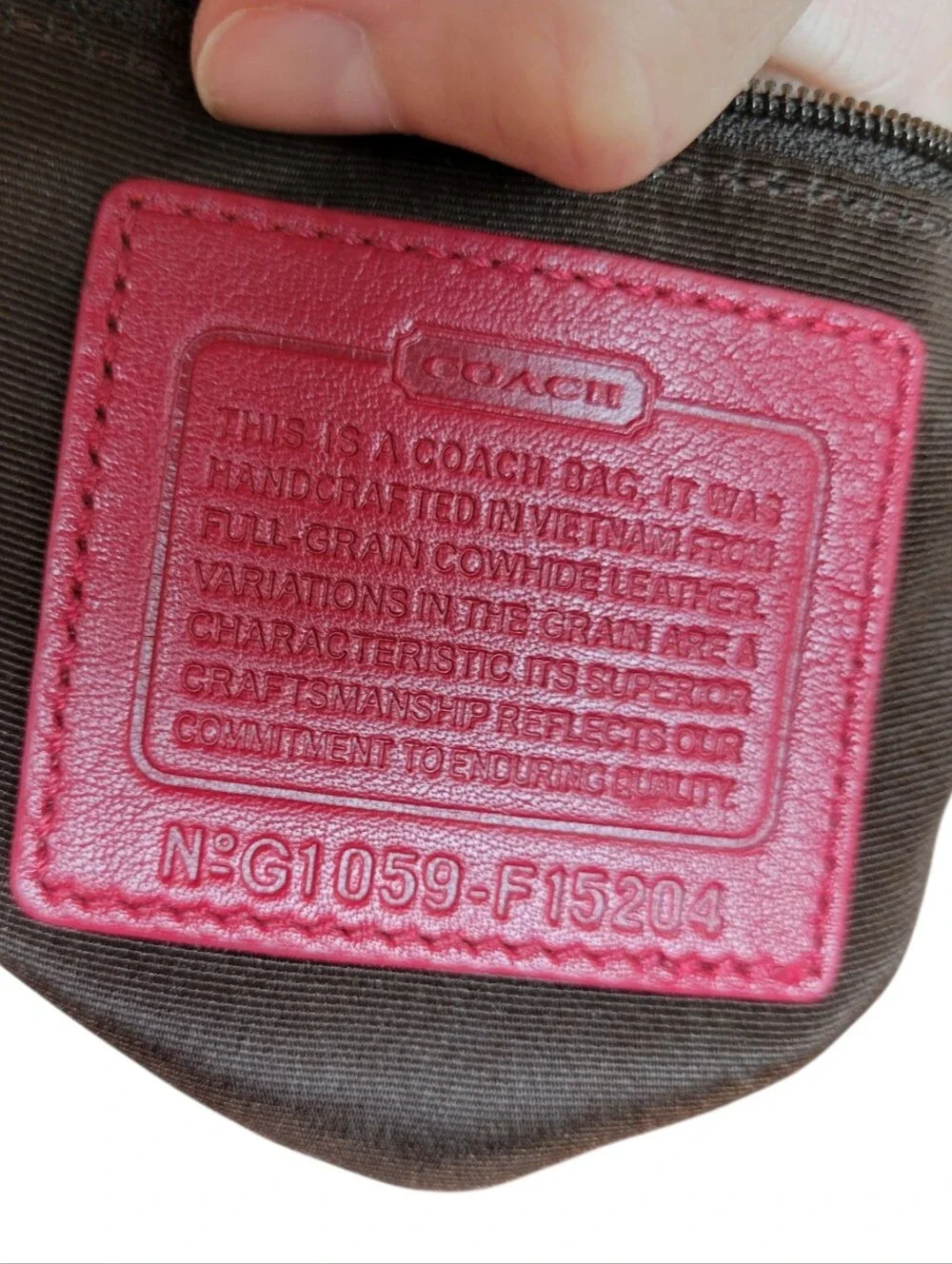 RARE Y2K Coach Cherry Red Pleated Soho Buckle Hobo Shoulder Bag Purse F15204